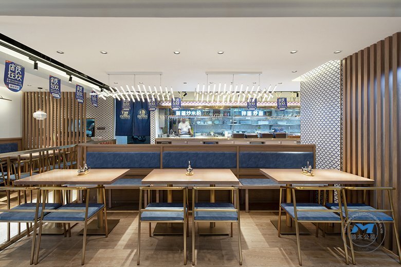 手工拉面館餐廳裝修設計取餐區(qū)效果圖 手工拉面館餐廳裝修設計取餐區(qū)效果圖